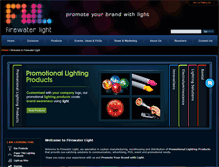 Tablet Screenshot of firewaterlight.net